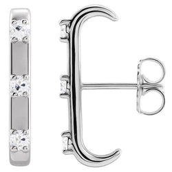 Earth-Mined Brilliant Diamond Drop Earrings 0.50 ct – 14 Karat