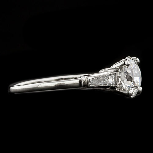 4 Carat 3 Stone Natural Earth Mined Diamond ( Not Lab Grown ) Ring