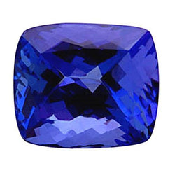 Cushion Cut Tanzanite Loose Sapphires Natural in Gold – 4 ct