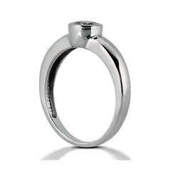 4.02 Carat Natural Diamond Solitaire Ring White Gold 14K