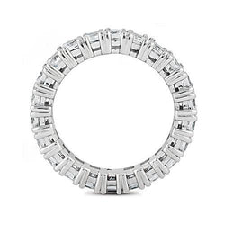 4.40 Carats Wedding Band Sparkling Lab Grown Diamond
