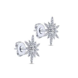 4.70 Carats Round Cut Ladies Studs Halo Earring Genuine Diamonds
