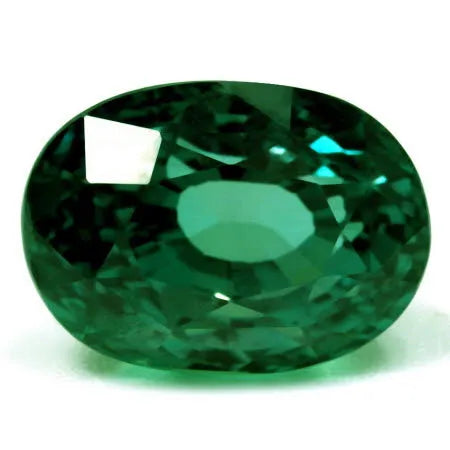 Oval Color-Change Alexandrite ring in Gold – main view