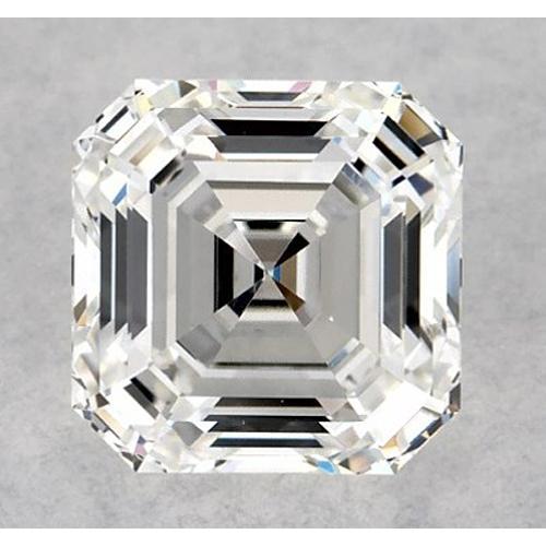 4.5 Carats Asscher Diamond Loose F Vvs1 Very Good Cut Diamond