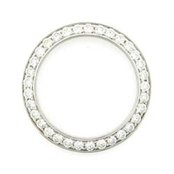 4 Carats Custom Natural Diamond Bezel To Fit Rolex Datejust Or President Watch