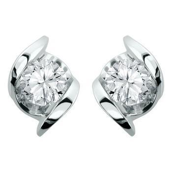 4 Ct Gorgeous Round Cut Real Diamonds Ladies Stud Earrings