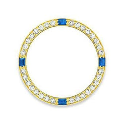 4.25 Carats 31 Mm Diamond Bezel To Fit Rolex Datejust All Watch Models