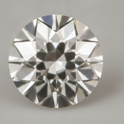 5 Carat Loose Diamond Natural Authentic Antique Old European Round Cut H VS1