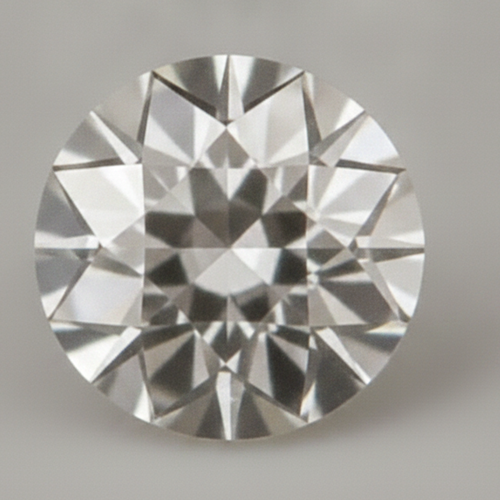 5 Carat Loose Diamond Natural Authentic Antique Old European Round Cut H VS1