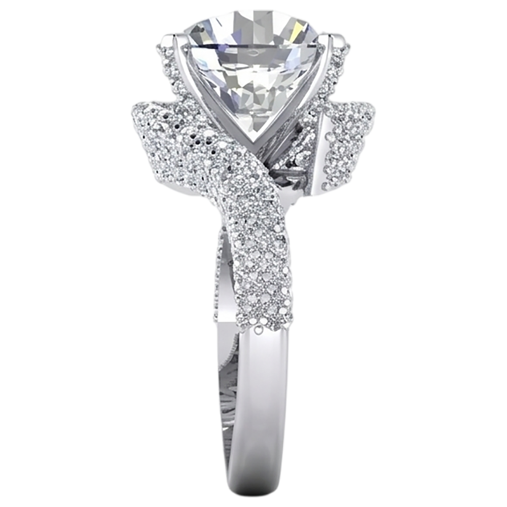 50K Natural Earth Mined Diamond ( Not Lab Grown ) Ring