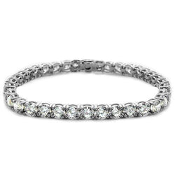 50 Pointer Tennis Bracelet Prong Set Lab Grown Diamond