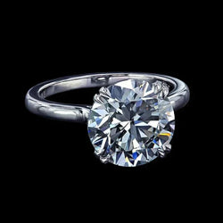 5 Carat Genuine Diamond Solitaire Ring