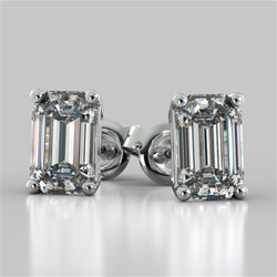 5 Ct Gorgeous Round Cut Real Diamonds Lady Studs Earring