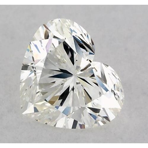 Fine Diamond Heart Shape Diamond in Gold – main view