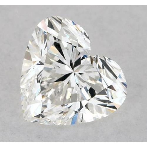 Heart Shape Diamond ring in Gold – main view