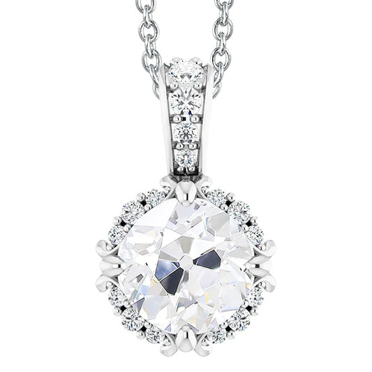 Handmade Pendant Necklace 3.50 ct – main view