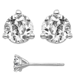 Handcrafted Brilliant Diamond Earrings 6 ct – HarryChadEnt
