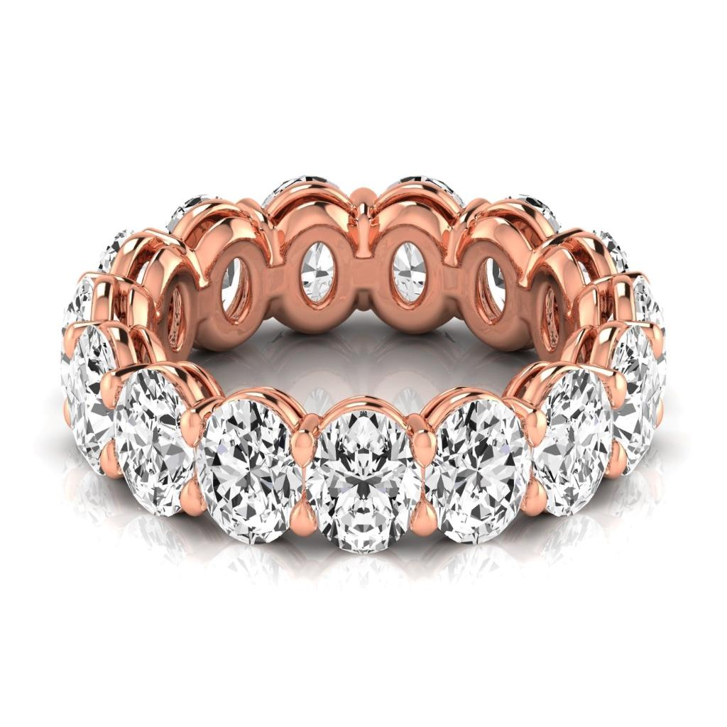 Brilliant Brilliant Diamond Eternity Band 7.50 ct – front view