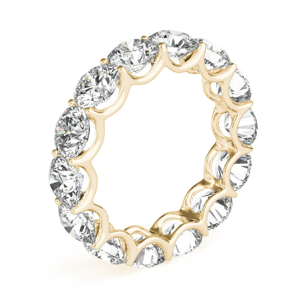 Fine Diamond Eternity Band – front view