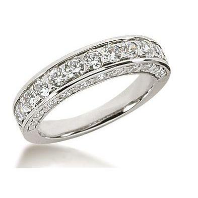  Real Diamond Engagement Ring Band Set Radiant Cut