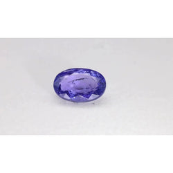 Gold IGI Certified Blue Tanzanite Gemstone 8.81 ct