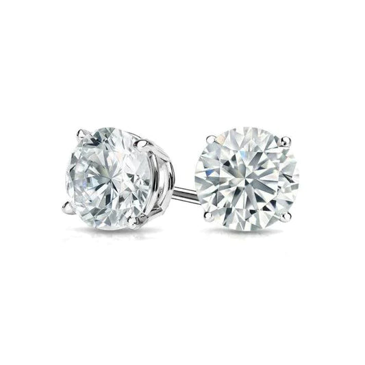 8 Ct Stud Genuine Diamond Casual Earrings