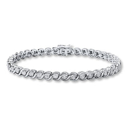 Handcrafted Fine Diamond Bracelet 0.20 ct – 14K Rose Gold |