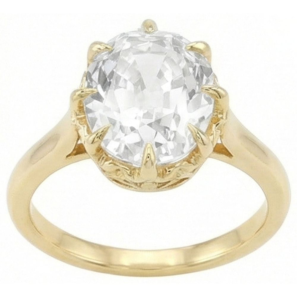 9 Carat Stylish Natural Earth Mined Diamond ( Not Lab Grown ) Ring