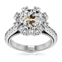 9 Carat Custom Genuine Diamond Ring