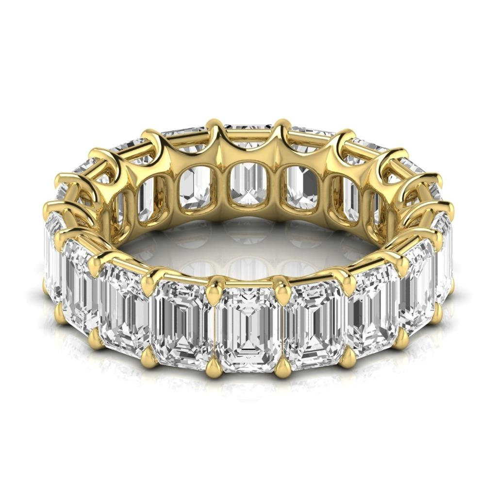 Sophisticated Eternity Band 9 ct – front view