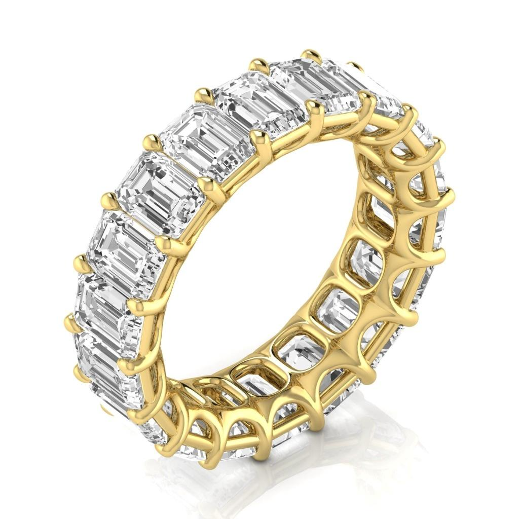 Sophisticated Brilliant Diamond Eternity Band 9 ct – main view