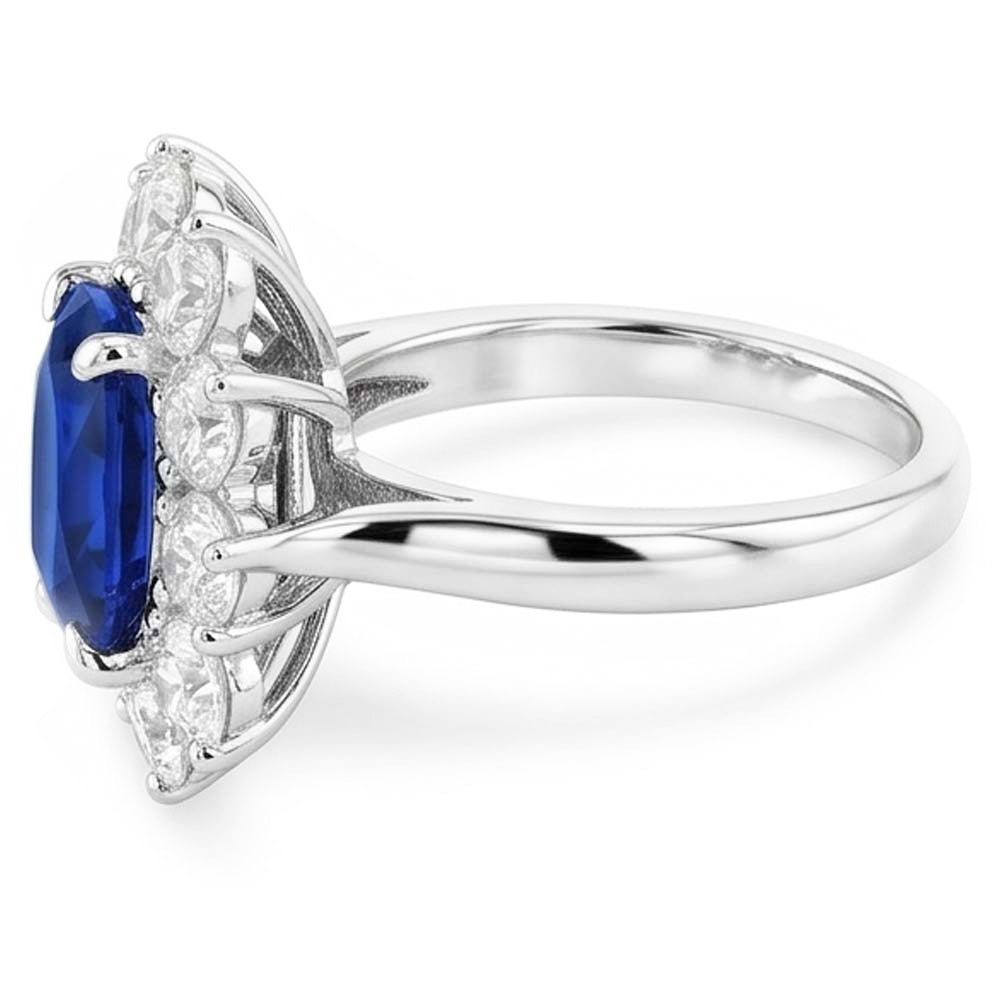 Affordable Sapphire Engagement Ring