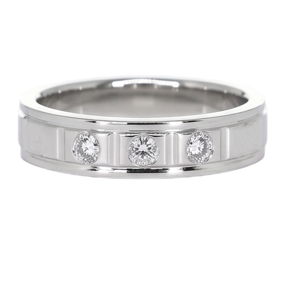 Anniversary Band 0.75 Carats Round Real Natural Earth Mined Diamond ( Not Lab Grown ) White Gold 14K