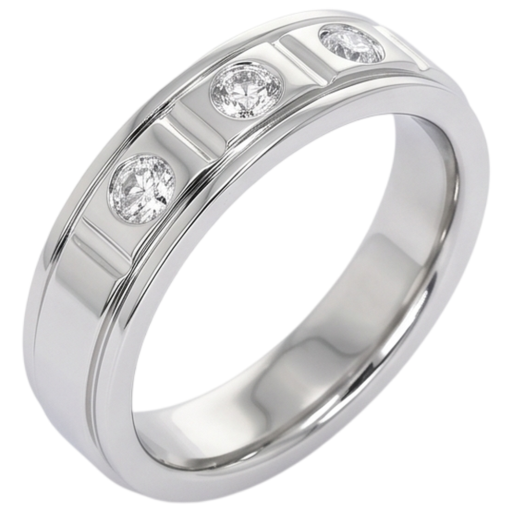 Anniversary Band 0.75 Carats Round Real Natural Earth Mined Diamond ( Not Lab Grown ) White Gold 14K