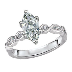 Bespoke Anniversary Ring Fine Diamond Solitaire Ring with