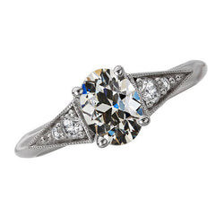 14K White Gold Anniversary Band Diamond Anniversary Ring 4 ct