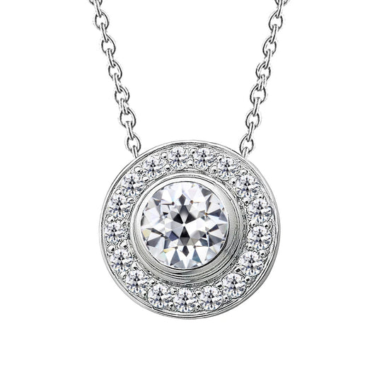 Real Brilliant Diamond Halo – main view