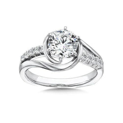 Big Gorgeous Round Cut Real Natural Earth Mined Diamond Ring 3.50 Carats New