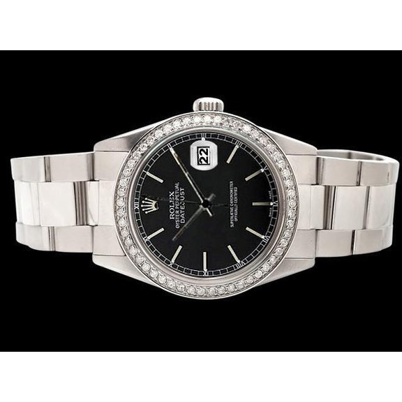 Rolex Watch Datejust Ss Diamond