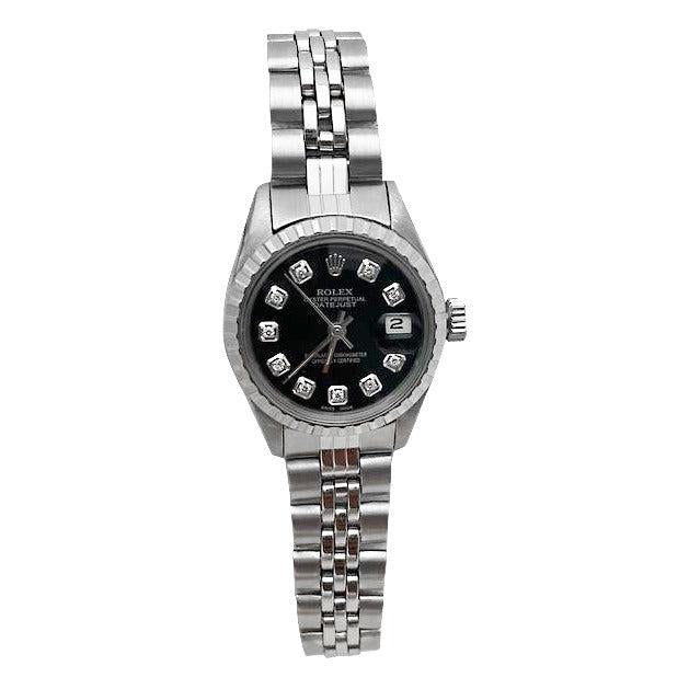 Dial Rolex Date Just Ss Women