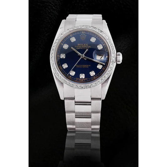 Bezel Rolex Datejust Watch Ss Oyster 