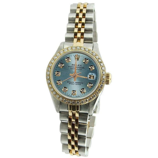 Ladies Watch Date Just Ss & Gold