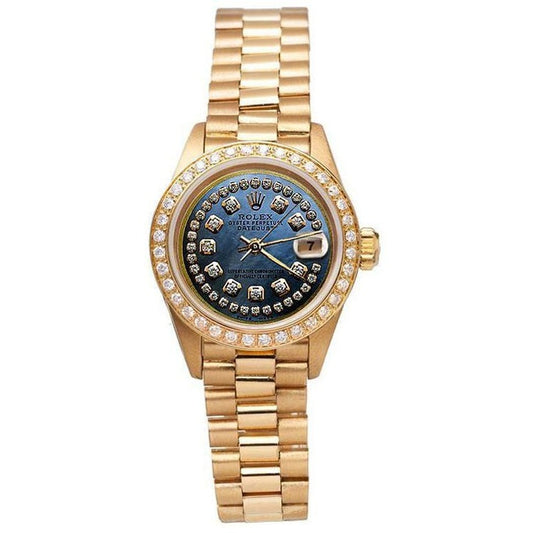 Mop String Diamond Dial Rolex 