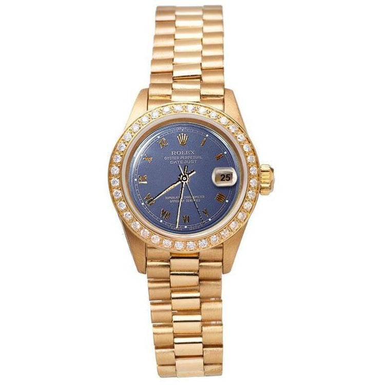 Presidential Style Watch Diamond Bezel 