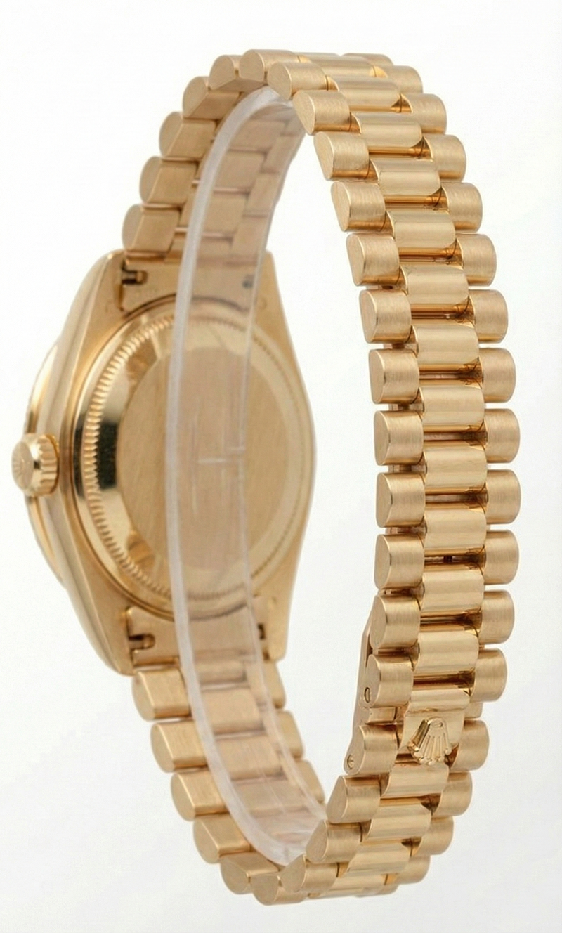 Blue Roman Dial Rolex Dj Presidential Style Watch Diamond Bezel