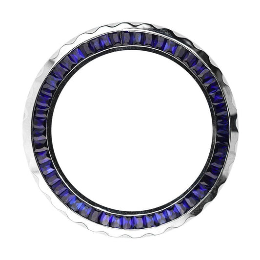 Cornflower Blue Sapphire Timepiece -ct Stainless Steel – main view