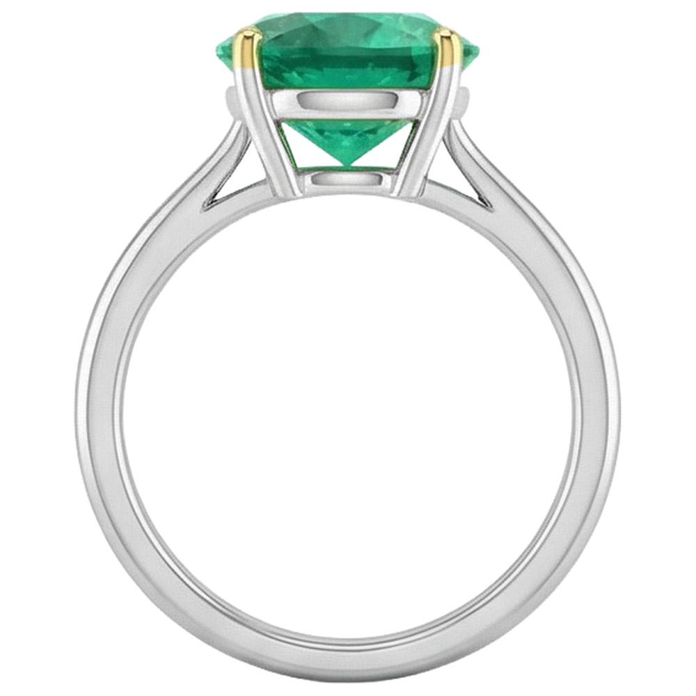 Fine Precious Stone Ring 2.50 ct – profile view