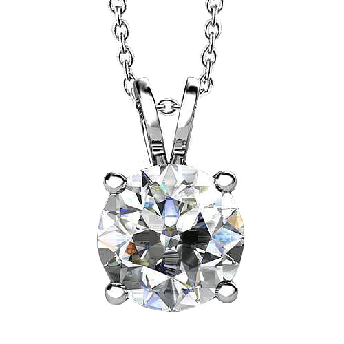 Casual 5 Carat Natural Diamond Pendant Gift