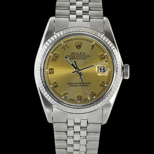 Arabic Dial Ss Jubilee Bezel Rolex Men Watch 