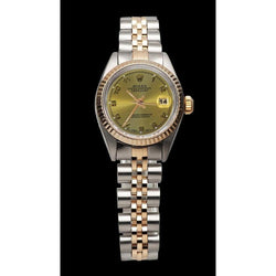 Champagne Arabic Dial Ss & Yellow Gold Jubilee Lady Rolex Datejust